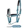 Halter and Lead Rope Harry's Horse Mare Light Blue