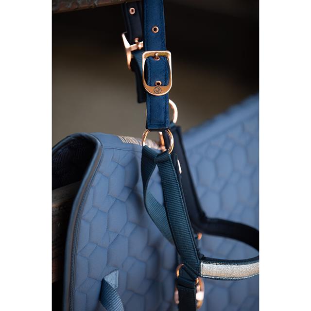 Halter and Lead Rope Harry's Horse Rabat Blue