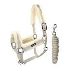 Halter and Lead Rope HORSEGEAR HGFarnham Beige