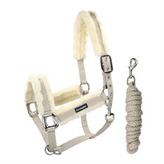 Halter and Lead Rope HORSEGEAR HGFarnham Beige