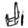 Halter And Lead Rope Horsegear HGSparkle Black
