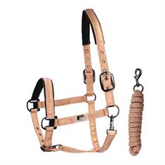 Halter And Lead Rope Horsegear HGSparkle Bronze