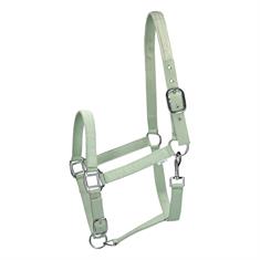 Halter and Lead Rope Horsegear HGVelvet Dot Light Green