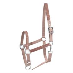 Halter and Lead Rope Horsegear HGVelvet Dot Pink