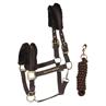 Halter and Lead Rope Horsegear Reno Brown
