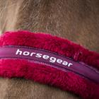 Halter and Lead Rope Horsegear Reno Dark Red