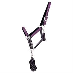 Halter And Lead Rope QHP Collection Purple