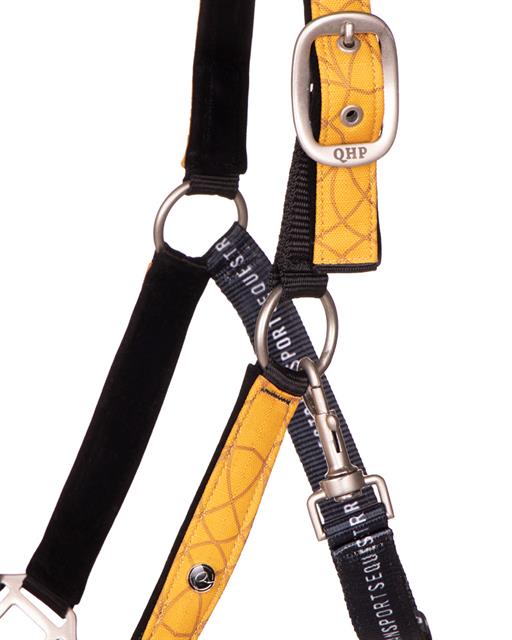 Halter and Lead Rope QHP Turnout Collection Yellow