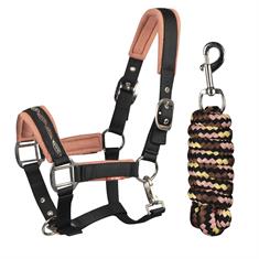 Halter and Lead Rope Red Horse