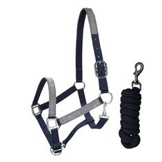Halter And Lead Set Epplejeck EJGlitter Silver