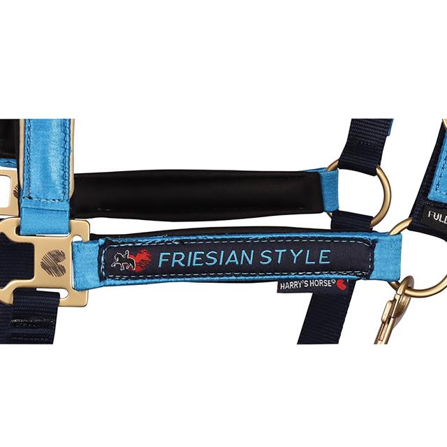 Halter And Lead Set Harry's Horse Friesian Style Light Blue