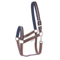 Halter Bucas Dublin Dark Blue-Orange