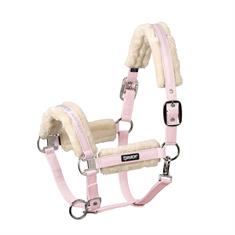 Halter Eskadron Double Pin Buckle FauxFur Light Pink