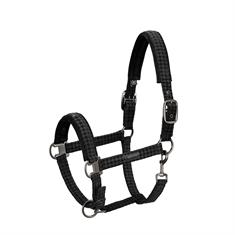 Halter Eskadron Essence Velvet Stamp Double Pin Black