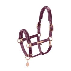 Halter Eskadron Heritage Satin Jewel Double Pin Purple