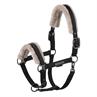 Halter Eskadron Platinum Double Pin Faux Fur Black