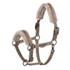 Halter Eskadron Platinum Double Pin Faux Fur Light Brown