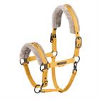 Halter Eskadron Platinum Double Pin Faux Fur Yellow