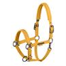 Halter Eskadron Platinum Faux Leather Double Pin Yellow