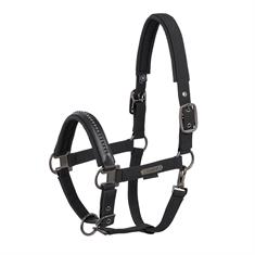 Halter Eskadron Platinum Softshell Pearls Double Pin Black