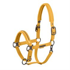 Halter Eskadron Platinum Softshell Pearls Double Pin Yellow