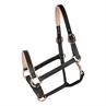 Halter Horsegear Rosegold Leather Black-Gold