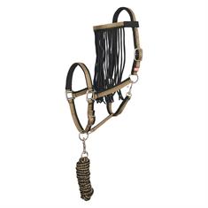 Halter Imperial Riding with Fly Fringe Mid Green