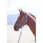 Halter Shires Topaz Nylon Dark Blue-Blue