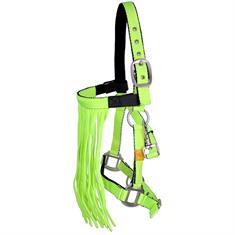 Halter With Fly Fringe Epplejeck Neon Green