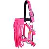 Halter With Fly Fringe Epplejeck Neon Pink