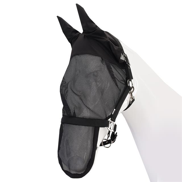 Halter with Fly Mask Epplejeck Full Face Black