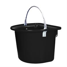Hanging Feed Bucket with Handle Epplejeck Black