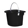 Hanging Feed Bucket with Handle Epplejeck Black