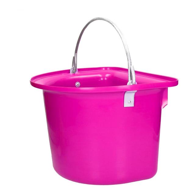 Hanging Feed Bucket with Handle Epplejeck Pink