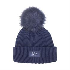 Hat Kentucky Pompon Dark Blue