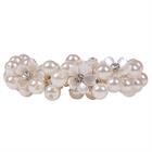 Headband with Flower Pattern QHP White