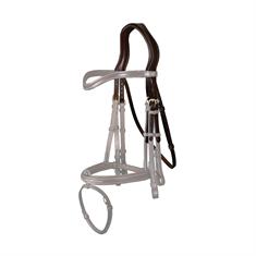 Headpiece Dy'on Double Cheekpieces D Collection Brown