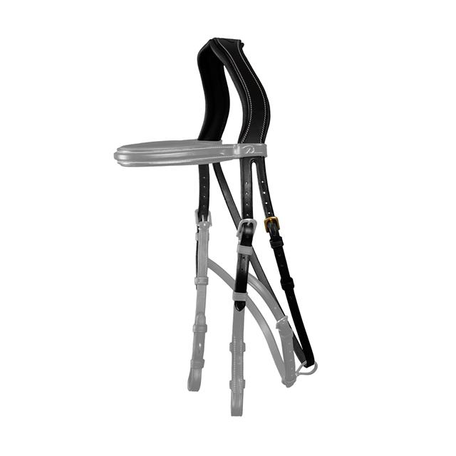 Headpiece Dy'on Hackamore D Collection Black
