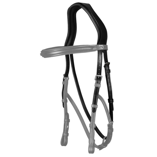 Headpiece Dy'on Hackamore New English Collection Black