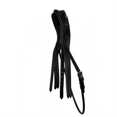 Headpiece for Snaffle Bridle Montar Adapt Curved Round Organic Tanned Black