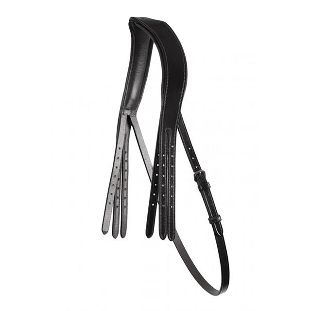 Headpiece for Snaffle Bridle Montar Classic Organic Tanned Black