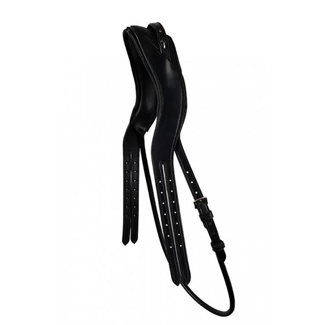 Headpiece Montar Adapt Curved Round Organic Tanned Black