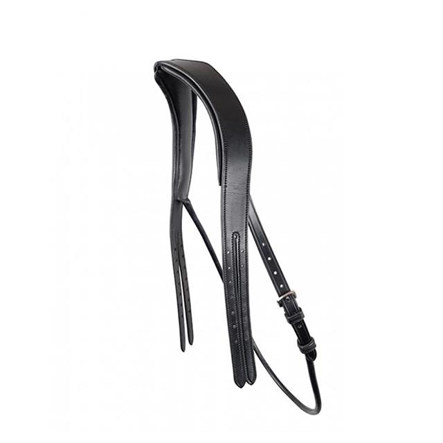 Headpiece Montar Classic Curved Round Organic Tanned Black