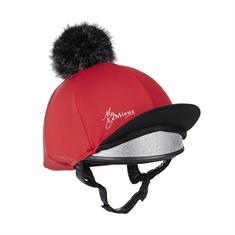 Helmet Cover LeMieux Black-Red