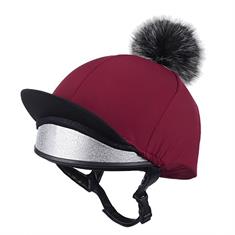 Helmet Cover LeMieux Dark Red