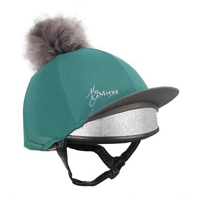 Helmet Cover LeMieux Mid Green
