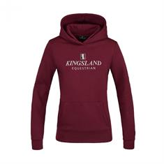 Hoodie Kingsland Classic Unisex Dark Red