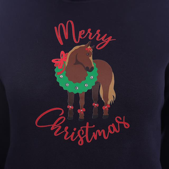 Hoodie Merry Christmas Epplejeck Dark Blue