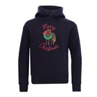 Hoodie Merry Christmas Kids Epplejeck Dark Blue