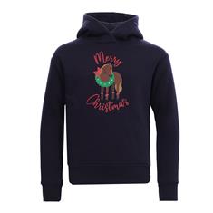 Hoodie Merry Christmas Kids Epplejeck Dark Blue